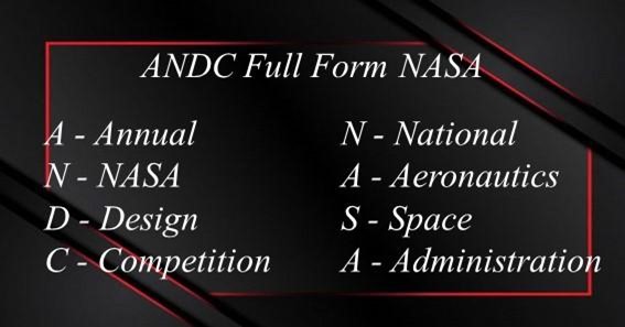 ANDC Full Form NASA