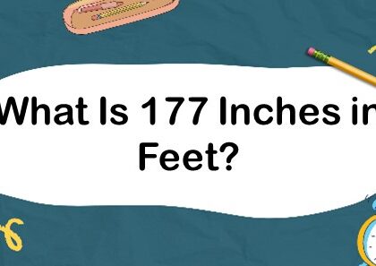What Is 177 Inches in Feet