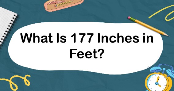 What Is 177 Inches In Feet? Convert 177 In To Feet (ft)