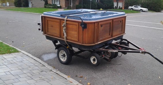 How Do Professional Movers Move a Hot Tub